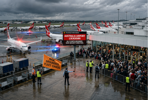 Adrian Vanzyl on Australia Airport Lockdown