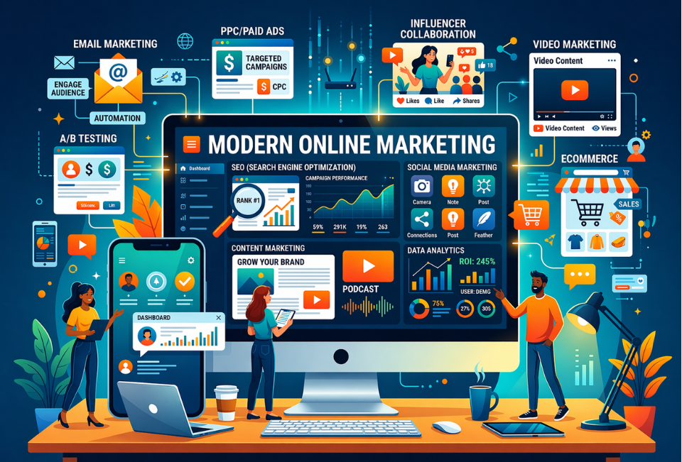 Adrian Vanzyl’s Modern Online Marketing