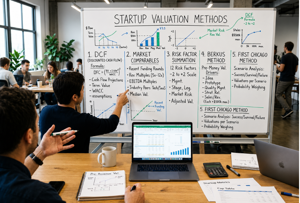 Adrian Vanzyl on startup valuation methods