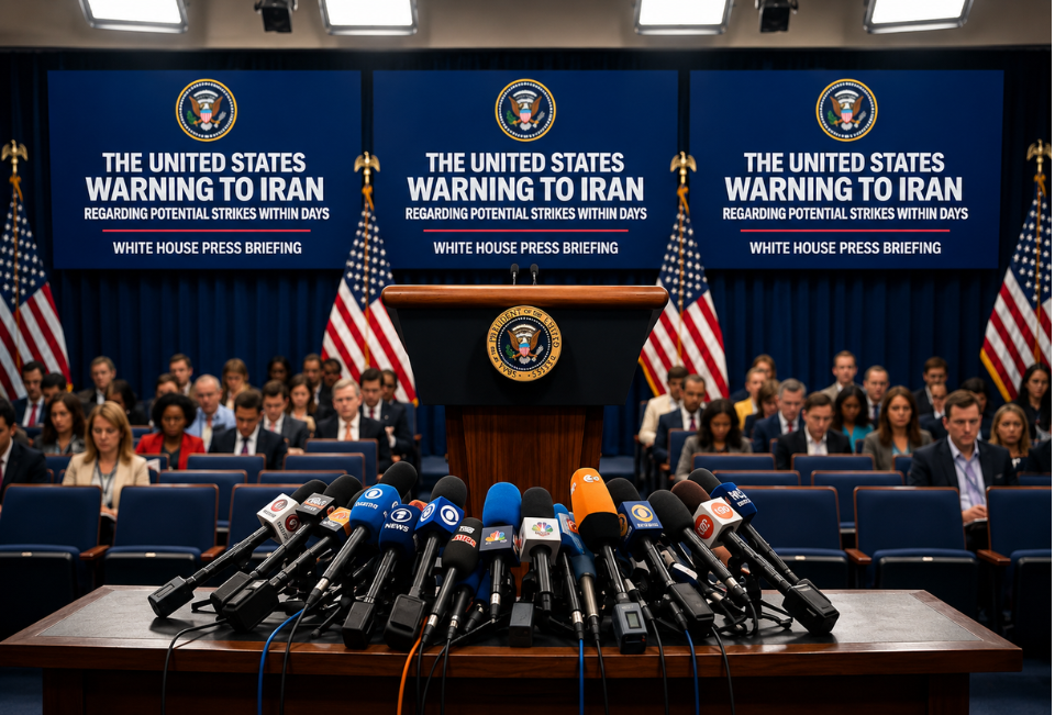 's on the U.S. warning to Iran