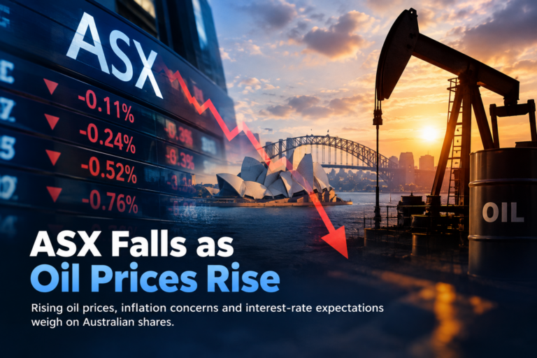 Adrian Vanzyl: ASX Falls as Oil Prices Rise