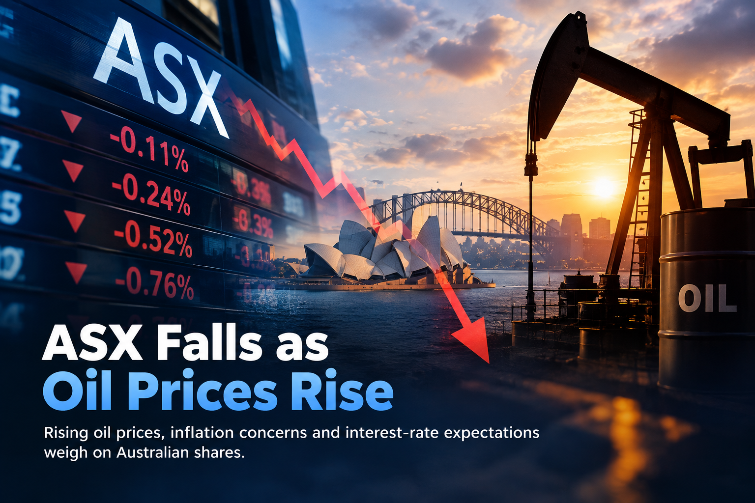 Adrian Vanzyl: ASX Falls as Oil Prices Rise