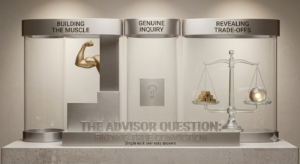 startup advisors ask questions