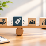 Pricing strategy with value, customers, and growth.